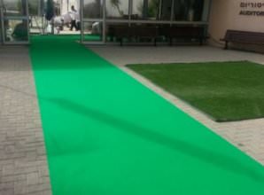 שטיח לבד ירוק